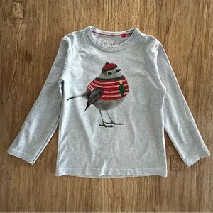 Holiday Bird Super-stitch Shirt 5-6Y